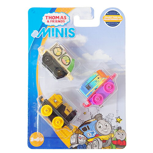 きかんしゃトーマス MINIS 3個セット ( すし スペンサー ) 18714b トーマス おもちゃ THOMAS MINIS ミニチュア ミニ フィギュア コレクション スティーブン スペンサー シェーン カラフル おもしろ キャラクター グッズ 輸入品 インポート GBR00