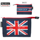 Bandiera フラットポーチ M Ver.3 ( U.K ) 18833 ポーチ 入れ物 収納 小物入れ A5 旗 イギリス国旗 UNIONJACK 英国 ...