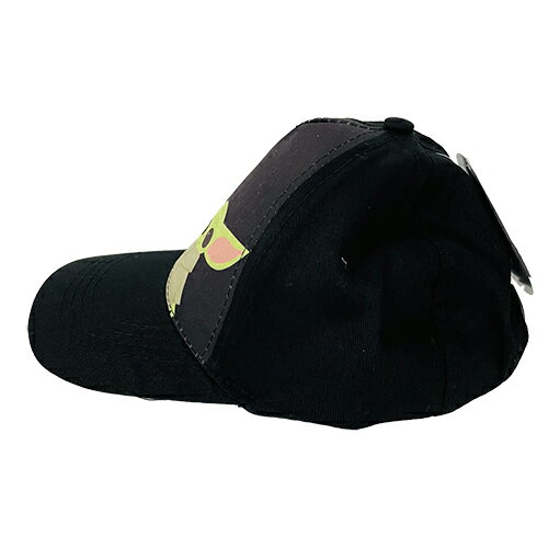 スターウォーズ ザ マンダロリアン 帽子 キャップ 18908 ぼうし ベースボールキャップ キッズ ファッション雑貨 黒 ブラック ヨーダ ベビーヨーダ ザチャイルド グローグー かっこいい 男の子 カジュアル キャラクター グッズ 雑貨 輸入 インポート CAP