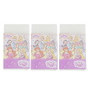 ディズニープリンセス 消しゴム まとまるくん 3個 セット yts1094 プリンセス グッズ 消ゴム けしごむ 文房具 文具 学用品 小学生 女の子 女子 か...