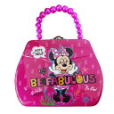 【訳あり】ミニー ビーズハンドル ミニ ティン缶 ボックス 14277bc Minnie おしゃれ ディズニー 小物入れ BOX ケース バッグ バック 鞄 かばん ピンク ビーズ キッズ Disney 子ども 女の子 キャラクター 雑貨 グッズ インポート
