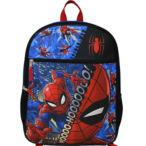 【訳あり】 スパイダーマン リュック 16インチ ( WOO-HOO! ) 19120bc バッグ リュックサック バックパック ブラック 黒 レッド 赤 ブル...