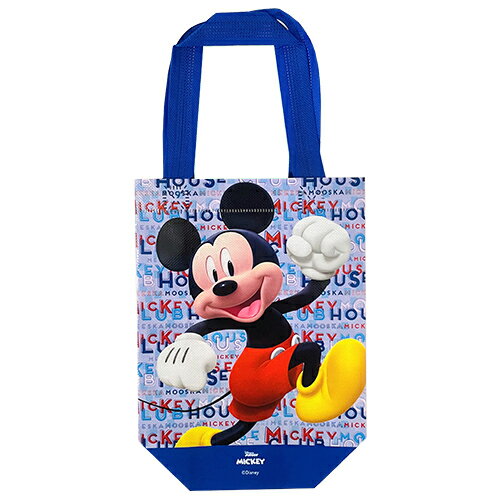 ミッキー ミニ ショッパー （ ミッキー ） 19127a ギフトバッグ トート トートバッグ ショッパー エコバッグ エコ 不織布 手提げ マチあり 青 ブルー Disney かわいい ハロウィン キャラクター グッズ 雑貨 インポート 輸入品