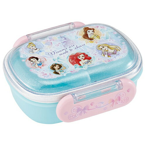 ディズニープリンセス 弁当箱 抗菌 ふわっと タイト ランチボックス ドーム型 270ml ( 25 ) 19175 お弁当箱 弁当 ランチ ディズニー アリエ...