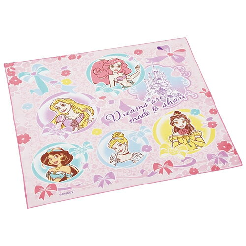 ディズニープリンセス ランチクロス ( 25 ) 19278 クロス ランチョンマット 綿 お弁当 弁当 ランチグッズ お弁当グッズ 入園 入学 ディズニー グ...