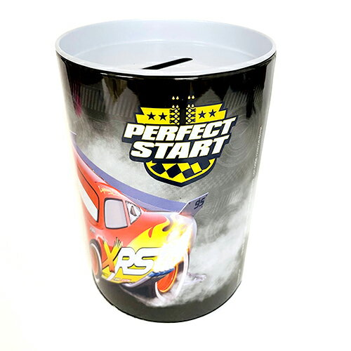 カーズ 缶 貯金箱 ( ブラック ) 19291c CARS ちょきんばこ バンク 缶 ディズニー ピクサー Saving Bank 車 ライトニングマックィーン 雑貨 グッズ インポート [2]