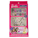 Barbie ネイルチップ ネイルシール セット 19314 バービー グッズ おもちゃ アクセ ネイル ネイルグッズ つけ爪 つけづめ 接着剤付き おしゃれ ...