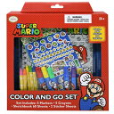 スーパーマリオ アートセット 4アイテム 19332 マリオ グッズ 文具 文房具 文具セット ペン クレヨン シール ステッカー スケッチブック ゲーム キャ...