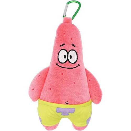 スポンジボブ カラビナ付き ファスナー マスコット ( パトリック ) 19353 チャーム マスコットチャーム SpongeBob グッズ カラフル かわいい 小学生 中学生 高校生 大人 キャラクター グッズ ファッション雑貨 小物 5546292