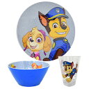 パウパトロール 食器 セット ( プレート ・ ボウル ・ タンブラー ) yts1225 パウパト グッズ 食器セット 皿 メラミン コップ カップ 子供 子ども 幼児 キッズ 男の子 食事 チェイス スカイ かわいい キャラクター グッズ インポート BPA FREE