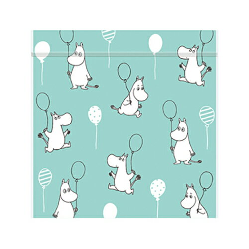 ムーミン ジッパーバッグ S 5枚入り ( バルーン LB ) MP614 19529 ラッピング グッズ ラッピンググッズ ラッピング用品 袋 ギフトバッグ ...