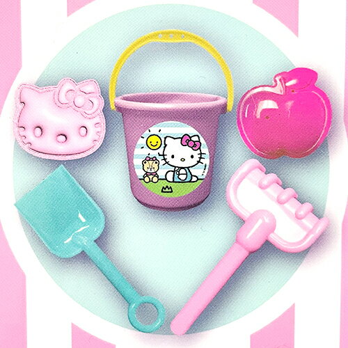ハローキティ 砂場遊び カート 19668 お砂場セット 女の子 バケツ シャベル スコップ 型抜き 砂場 すなば 公園 砂遊び 海 海水浴 潮干狩り グッズ 輸入品 インポート HelloKitty On The Go Sand Set 33266HK
