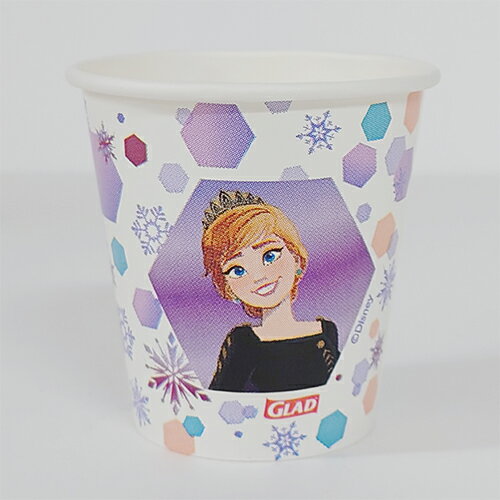アナと雪の女王 ペーパーバスカップ 3oz. / 88.5mL 20個 GLAD 19906 ペーパーカッ...