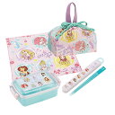 ディズニープリンセス ( 25 ) ランチ 4点 セット 450ml ( 弁当箱 箸 クロス 巾着 ) yts1427 弁当箱 ランチボックス お弁当箱 はし 箸 ランチクロス クロス ランチ巾着 巾着袋 グッズ 入学 入園 学童 小学生(3)