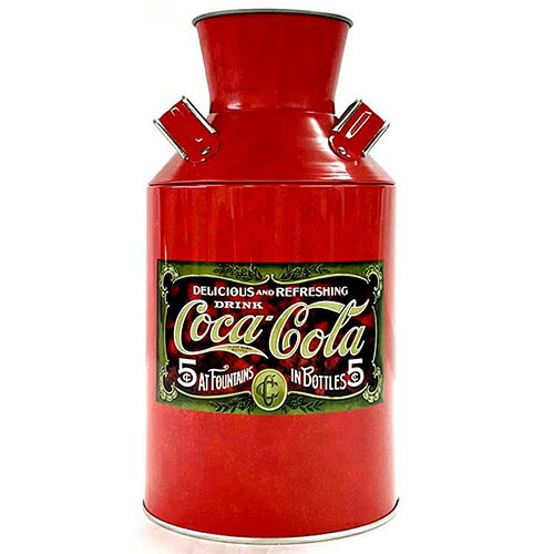 Rakuten - コカ・コーラ ミルク 缶 19152 ミルクピッチャー インテリア 新生活 かわいい Cocacola コーラ レトロ キッチン グッズ 小物入れ 入れ物 置物 キャラクター グッズ 輸入品 インポート 輸入