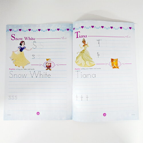 �ǥ����ˡ��ץ�󥻥� ����֥å� ( ����ե��٥å� / ɽ�楢�ꥨ�� ) 19798a �Ѹ� �ɥ�� ��� �ٶ� �ؽ� �ΰ� ������ �Ļ� ���λ� ����饯���� ���å� ͢���� ����ݡ��� Disney princess Workbook ALPHABET