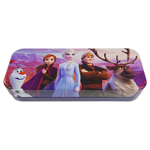 Rakuten - アナと雪の女王2 缶ペン ( 5キャラ ) 20067b アナ雪 ペンケース 筆箱 ふでばこ 缶ペンケース 文具 文房具 アナ エルサ オラフ スヴェン クリストフ ディズニー Disney Frozen2 Pencil Case 女の子 キャラクター グッズ 雑貨 インポート 輸入