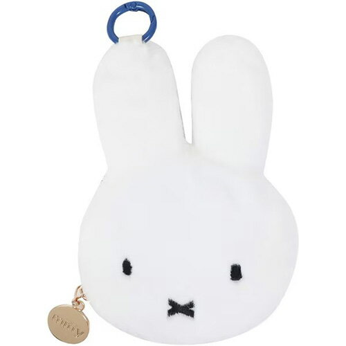 Rakuten - ミッフィー コインケースC ( カラビナ 青 ) 20243 ミッフィーちゃん グッズ ポーチ 小銭入れ 携帯 かわいい 大人 OL 学生 うさぎ ディックブルーナ 絵本 キャラクター 雑貨 クツワ EB456C