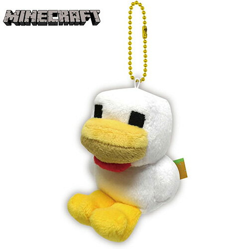 マインクラフト ボールチェーン マスコット ( ニワトリ ) 20324 マイクラ グッズ Minecraft ゲーム キャラクター マイクラグッズ ぬいぐるみ ゲームキャラ アイテム ケイカンパニー MCT-BM9-NT