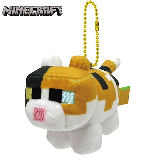 マインクラフト ボールチェーン マスコット ( ネコ ) 20327 マイクラ グッズ Minecraft ゲーム キャラクター マイクラグッズ ねこ 猫 ぬいぐるみ ゲームキャラ アイテム ケイカンパニー MCT-BM9-NE