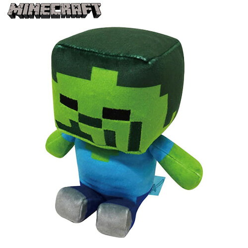 マインクラフト コレクション ぬいぐるみ ( ゾンビ ) 20336 マイクラ グッズ Minecraft ゲーム キャラクター マイクラグッズ Zombie Mob モブキャラ マスコット かわいい ゲームキャラ アイテム ケイカンパニー MCT-CNG9-ZB