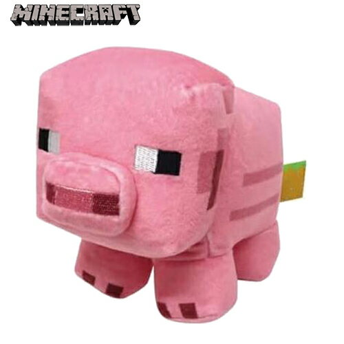 マインクラフト コレクションぬいぐるみ ( ブタ ) 20344 マイクラ グッズ Minecraft ゲーム キャラクター マイクラグッズ Mob マスコット ぬいぐるみ かわいい ゲームキャラ アイテム ケイカンパニー MCT-CNG9-BU