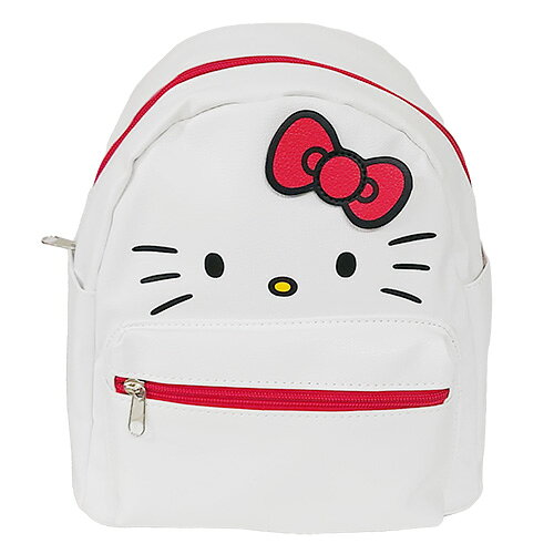 Hello Kitty Mini Deluxe Backpack 10 pulgadas 19758 bolsillo bolsillo Kitty dulce Sanrio chica personaje artículos Hello Kitty 10" Backpack Importación PEPMJ130 — vista 2
