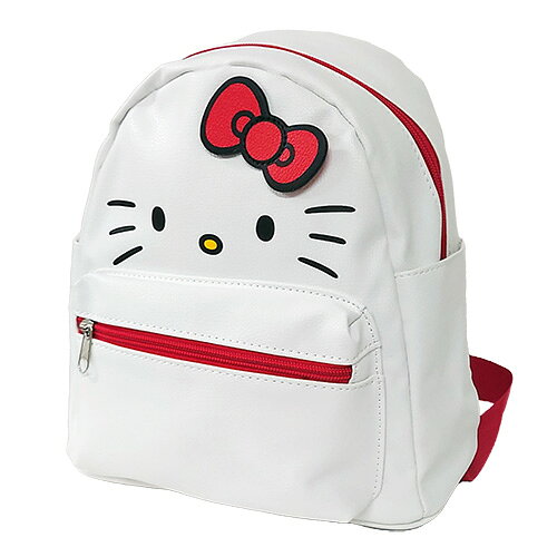Hello Kitty Mini Deluxe Backpack 10 pulgadas 19758 bolsillo bolsillo Kitty dulce Sanrio chica personaje artículos Hello Kitty 10" Backpack Importación PEPMJ130 — vista 3