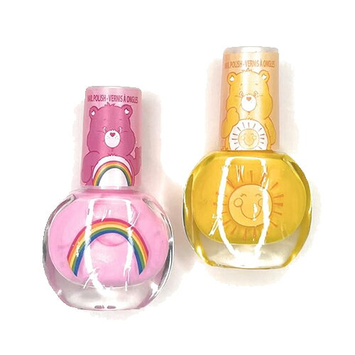 ケアベア ネイル 2本 セット ( ピンク & イエロー ) 20444 Care Bears グッズ マニ...