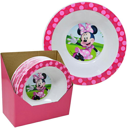 ミニー 6.5" プラスチック ボウル 20446 ディズニー Disney 食器 小鉢 スープボウル ご飯 食事 Minnie ..