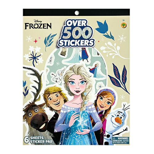 아나운서와 눈의 여왕 2 스티커 패드 6시트 OVER500 20453 디즈니 프린세스 FROZEN 아나운서 아나운서 엘사 올라프 씰 스티커 보상 씰 보우 장식 장식 문구 문구구 캐릭터 잡화 수입품 임포트
