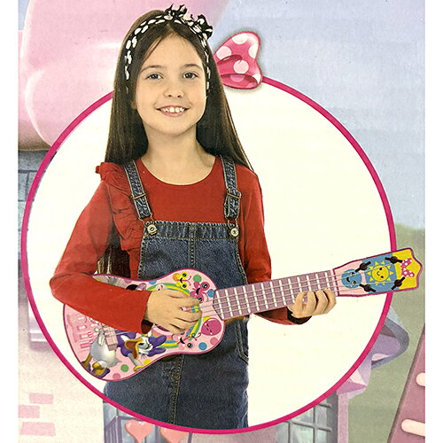 キャラクター雑貨 プレッツェルのミニー ギター 20689 おもちゃ 楽器 キッズ 子供 こども 子ども 男の子 女の子 ディズニー かわいい キャラクター グッズ Disney Minnie Guitar インポート 輸入品 Minnie Guitar｜アングル3