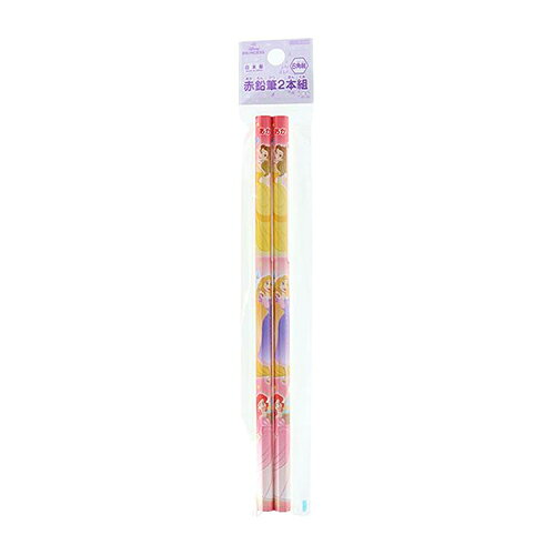 Rakuten - ディズニープリンセス 赤鉛筆 2本組 20739 えんぴつ エンピツ 赤 六角軸 文房具 文具 女の子 小学生 入園 入学 Stationery DisneyPrincess ベル アリエル ラプンツェル ディズニー キャラクター S5022223