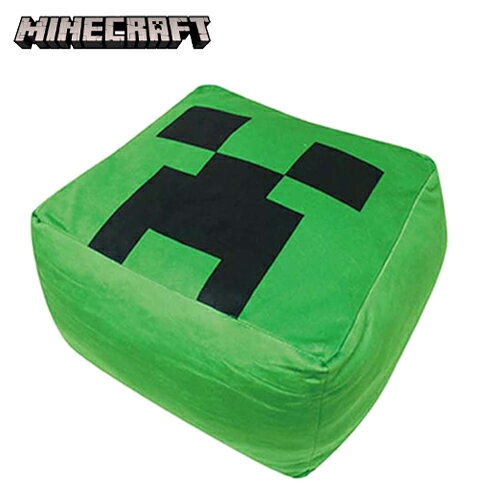乐天商城 - マインクラフト クッション ( クリーパー ) 20809 マイクラ グッズ Minecraft ゲーム キャラクター マイクラグッズ Creeper Mob かわいい インテリア ゲームキャラ 雑貨 アイテム ケイカンパニー MCT-CS2-CP
