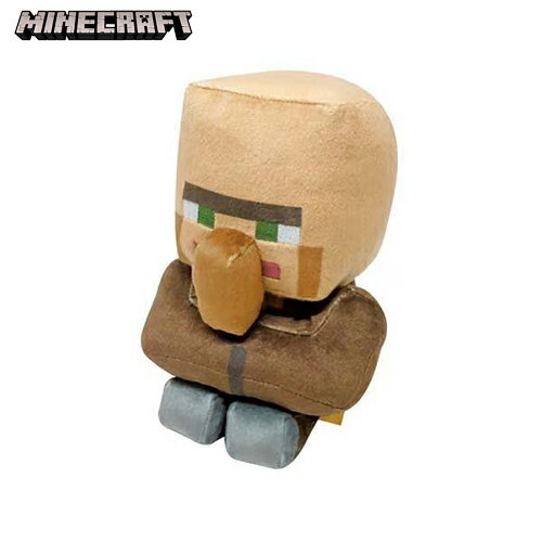 マインクラフト コレクションぬいぐるみ ( 村人 ) 20835 マイクラ グッズ Minecraft ゲーム キャラクター マイクラグッズ Villager Mob マスコット ぬいぐるみ かわいい ゲームキャラ アイテム ケイカンパニー MCT-CNG10-MU