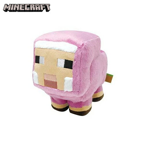 マインクラフト コレクションぬいぐるみ ( ヒツジ / ピンク ) 20836 マイクラ グッズ Minecraft ゲーム キャラクター マイクラグッズ Sheep Mob マスコット ぬいぐるみ かわいい 動物 ゲームキャラ アイテム ケイカンパニー MCT-CNG10-HP