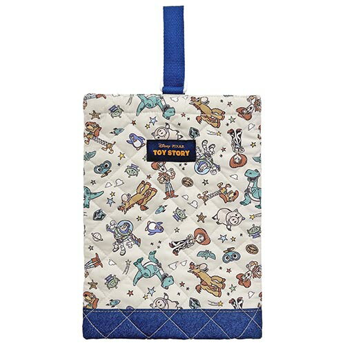 トイストーリー シューズバッグ キルト ベージュ 20869 キルトシューズバッグ 上履き入れ 上履き袋 上履き うわばき 靴入れ シューズケース 男の子 キッズ 子ども 幼児 小学生 ディズニー ピクサー キャラクター グッズ D7435BE-5