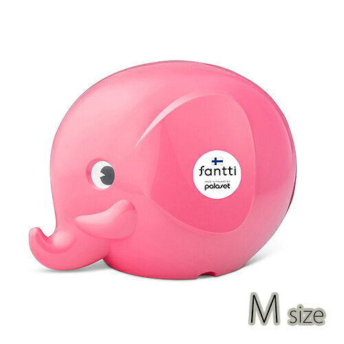 Rakuten - Fantti エレファント バンク ( M ) ローズ pud1045 貯金箱 ちょきんばこ BANK ゾウ ぞう 象 ピンク ローズピンク 北欧 雑貨 インテリア フィンランド MK25314