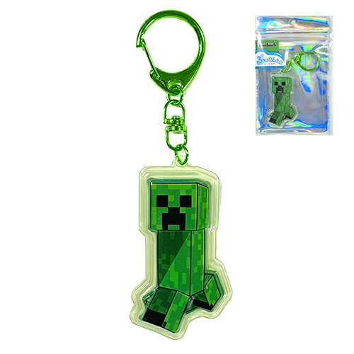 樂天商城 - マインクラフト ぷっくりったい キーホルダー ( クリーパー ) 20803 マイクラ グッズ Minecraft ゲーム キャラクター マイクラグッズ Mob キーチャーム キーチェーン キーホルダー かわいい ゲームキャラ 雑貨 アイテム MCT-PU-CP