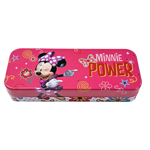 Rakuten - ミニーマウス 缶ペンケース ( MiNNiE POWER ) 20899c ペンケース 筆箱 ふでばこ 缶ペン ミニー グッズ 文具 文房具 ディズニー Disney Minnie Mouse Pencil Case キャラクター 雑貨 インポート 輸入