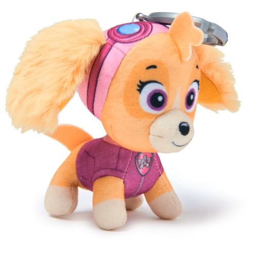 パウパトロール ぬいぐるみ 4インチ キーチェーンクリップ付き ( スカイ ) 20927d パウパト グッズ おもちゃ マスコット プラッシュ キーホルダー バッグチャーム キャラクター Paw Patrol Skye 4" Plush Keychain Clip 輸入品 インポート