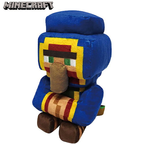マインクラフト コレクションぬいぐるみ ( 行商人 ) 21020 マイクラ グッズ Minecraft ゲーム キャラクター マイクラグッズ Mob Wandering Trader マスコット ぬいぐるみ かわいい ゲームキャラ アイテム ケイカンパニー MCT-CNG11-GS