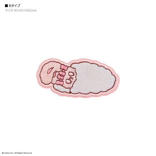 エスターバニー モバイル ステッカー ( B タイプ ) 21185 シール もこもこ 立体 EstherBunny グッズ うさぎ かわいい 小学生 中学生 高校生 大人 韓国 キャラクター グッズ ファッション雑貨 小物 手芸 デコレーション ガジェット スマホ KEB-15B pretzel-10035552 キャラクター雑貨 プレッツェル サンプル画像2