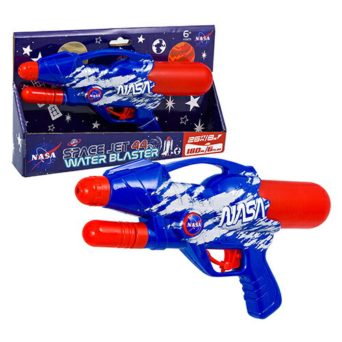 NASA 水鉄砲 ウォーターブラスター 180ml 21217 おもちゃ 水遊び Water Blaster 水でっぽう みずでっぽう こども キッズ 小学生 男の子 宇宙 かっこいい アメリカ航空宇宙局 輸入品 インポート 10407