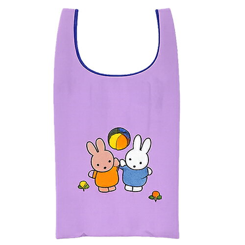 Rakuten - BRUNA MOTIF EMBROIDERY ショッピング バッグ ( ピンク ) 21315 ミッフィー A4 エコバッグ ショッパー サブバッグ バッグ ecobag かばん トートバッグ かわいい キャラクター 雑貨 グッズ MIFF-261C