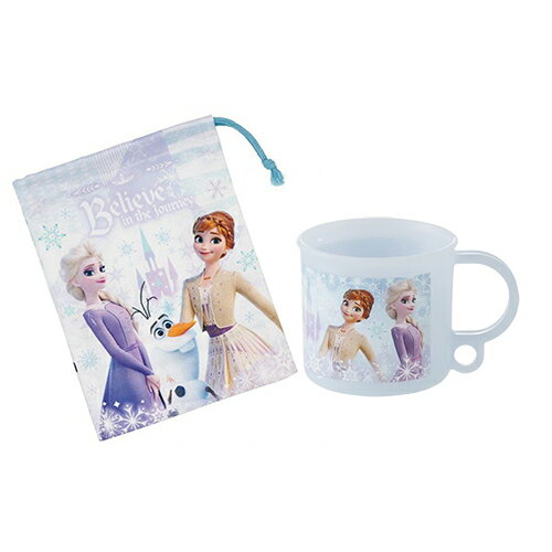 Rakuten - アナと雪の女王 コップ & コップ巾着 セット ( 26 ) yts1747 200ml プラコップ コップ袋 おべんとう ランチ グッズ 子ども 幼児 保育園 幼稚園 ディズニー アナ雪 アナ エルサ オラフ キャラクター 入園 入園準備
