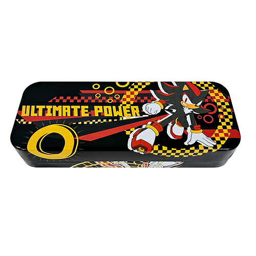 ソニック 缶 ペンケース ( シャドウ ) 21224a ペンケース 筆箱 ふでばこ 缶ペン グッズ 文具 文房具 Sonic Tin Pencil Case SHADOW 黒 ブラック キャラクター 雑貨 インポート 輸入