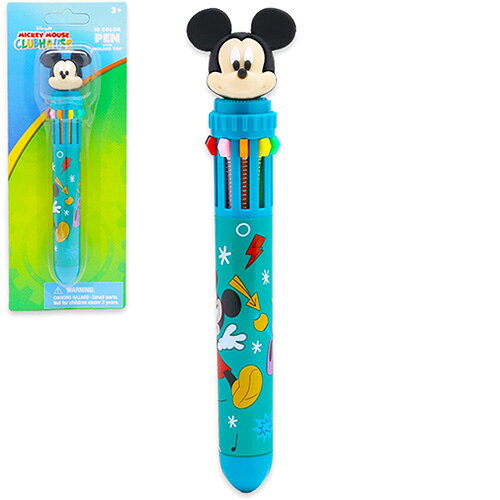 Mickey Mouse 10 colores bolígrafo 21425 Mickey Color Pen Instrumentos de escritura Taller de escritura para niños y niñas Disney Personajes Productos Disney Mickey 10 Color Pen Importación 721471MCH