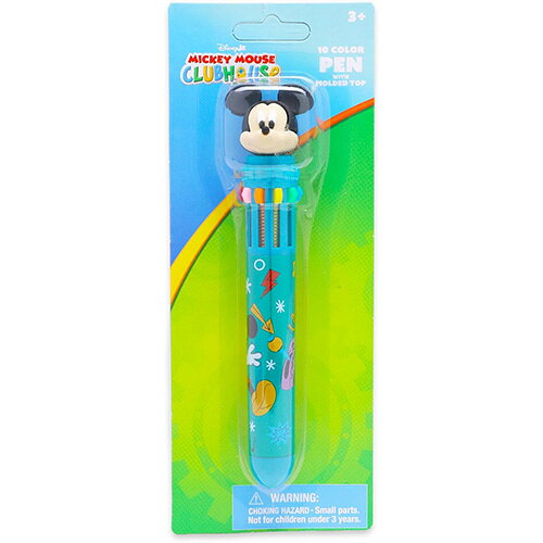 Mickey Mouse 10 colores bolígrafo 21425 Mickey Color Pen Instrumentos de escritura Taller de escritura para niños y niñas Disney Personajes Productos Disney Mickey 10 Color Pen Importación 721471MCH — vista 3
