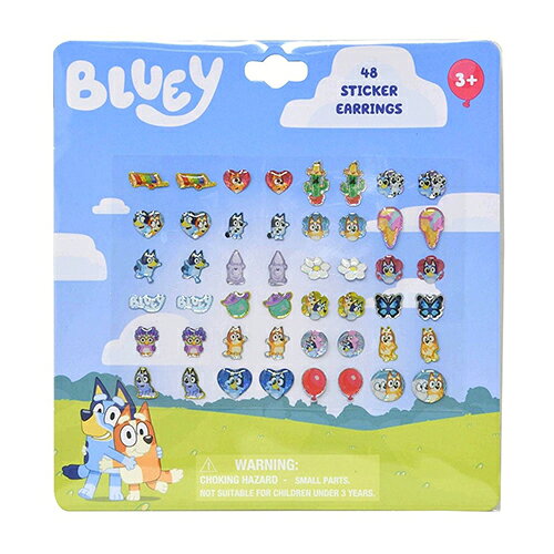 げんきいっぱいな子犬のブルーイが主人公のアニメシリーズ『 BLUEY ブルーイ 』のぱっちん留め6個セット。 星とハートのスパンコール入りと、ノーマルタイプの2種各3個入り。 ブルーイと、ビンゴのアクリルモチーフがついていてとってもかわいいですよ。 髪に留めるだけで簡単におしゃれを楽しむことができます。 ●サイズ：約W5.5 モチーフ約H2×W1×D0.2cm ●対象年齢めやす：3＋ ※海外輸入商品です。「輸入商品について」を必ずご一読ください。